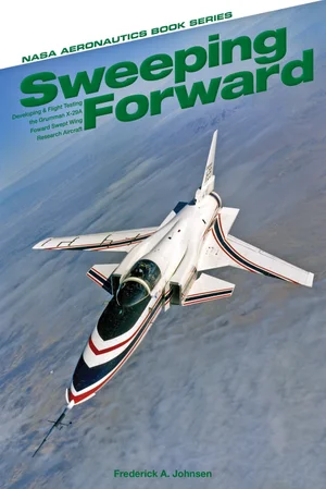 Cover of the NASA book &lsquo;Sweeping Forward.&rsquo;